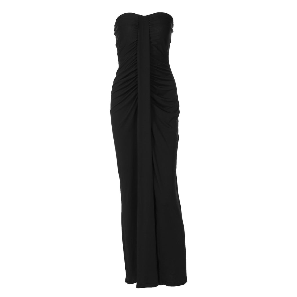Seamless Ribbon Wrap Bodycon Dress For Women