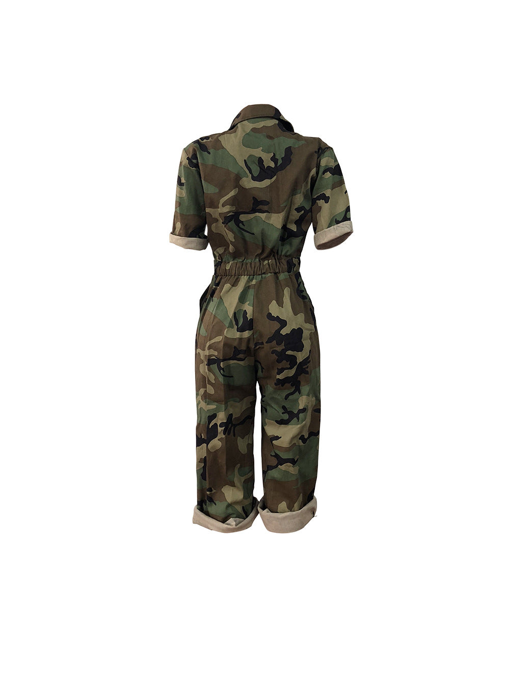 Women's European And American Sexy Camouflage Jumpsuit