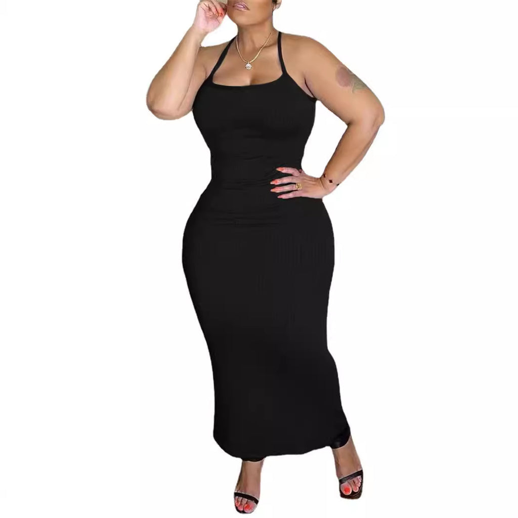 Sexy Strapless Bustier Bodycon Long Dress For Women